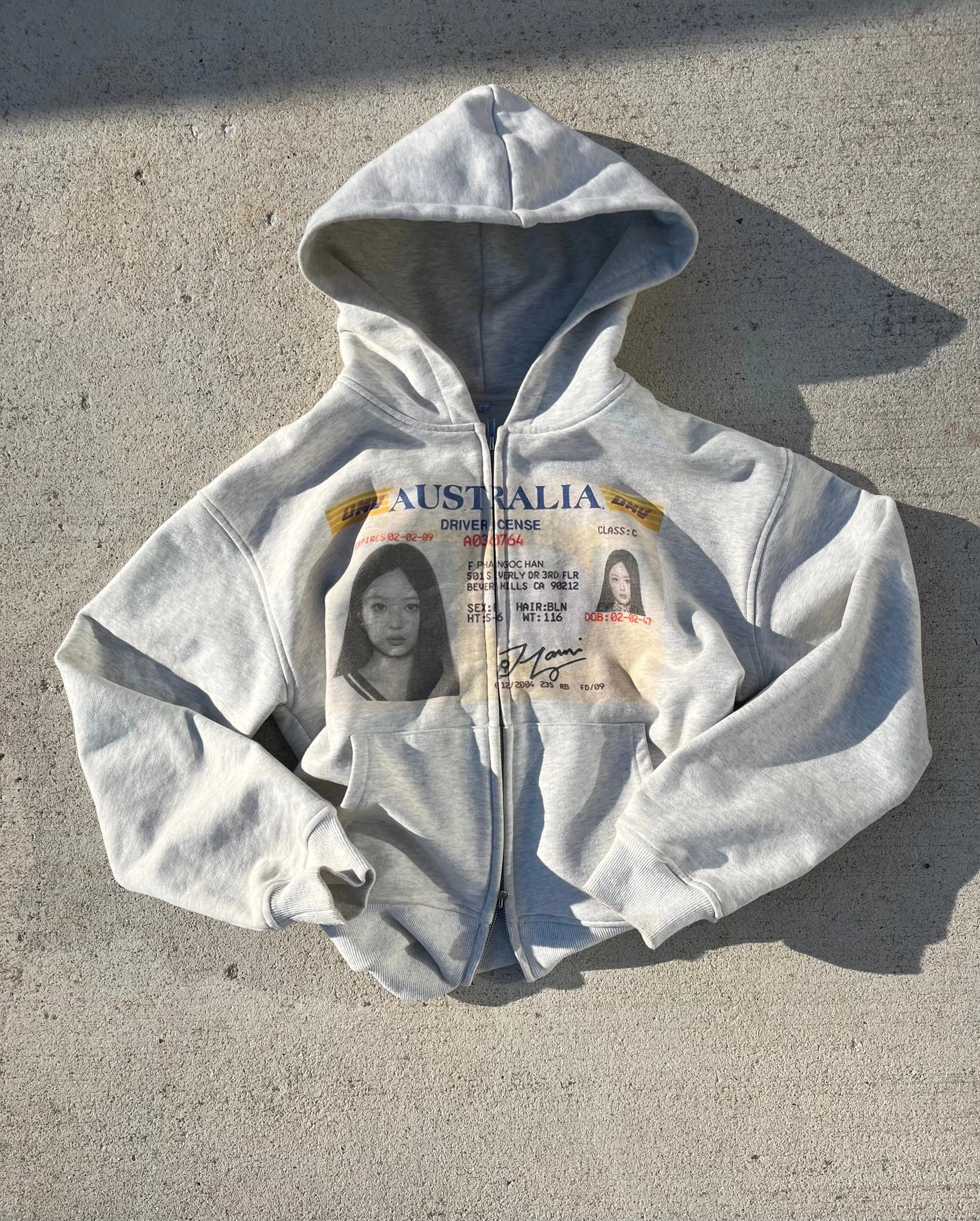 HANNI 'NEWJEANS' ID Zip up byjovials