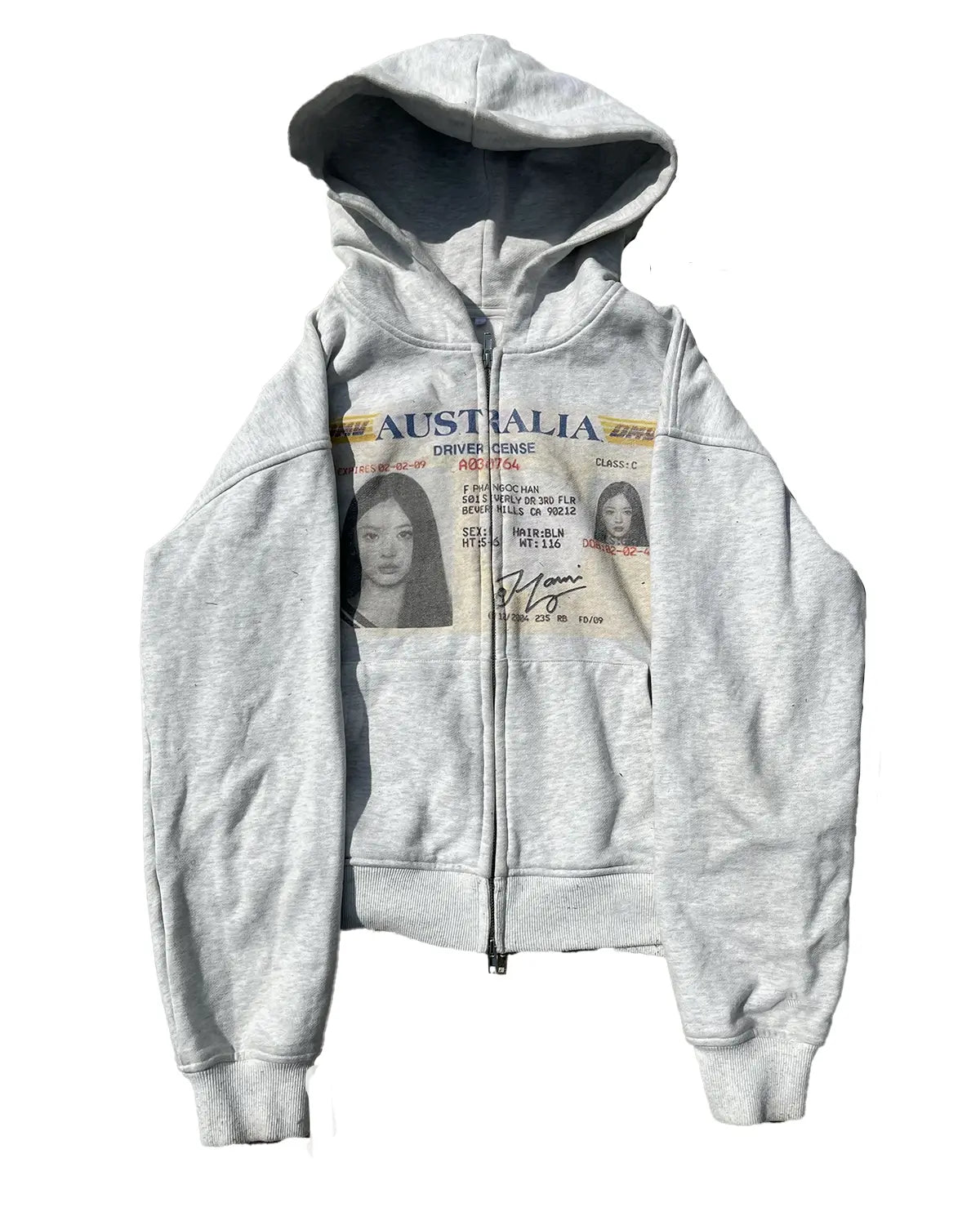 HANNI 'NEWJEANS' ID Zip up byjovials