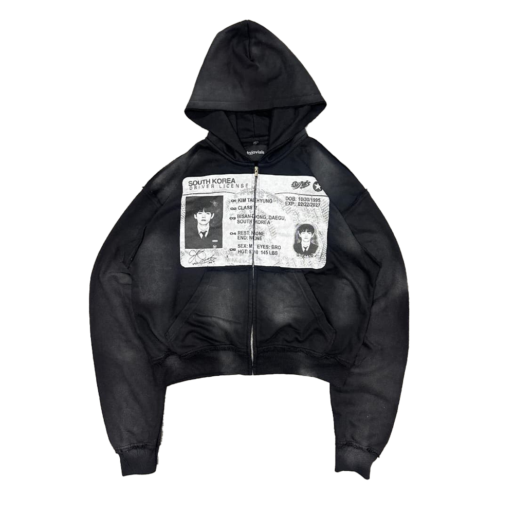 TAEHYUNG 'BTS' ID Zipup