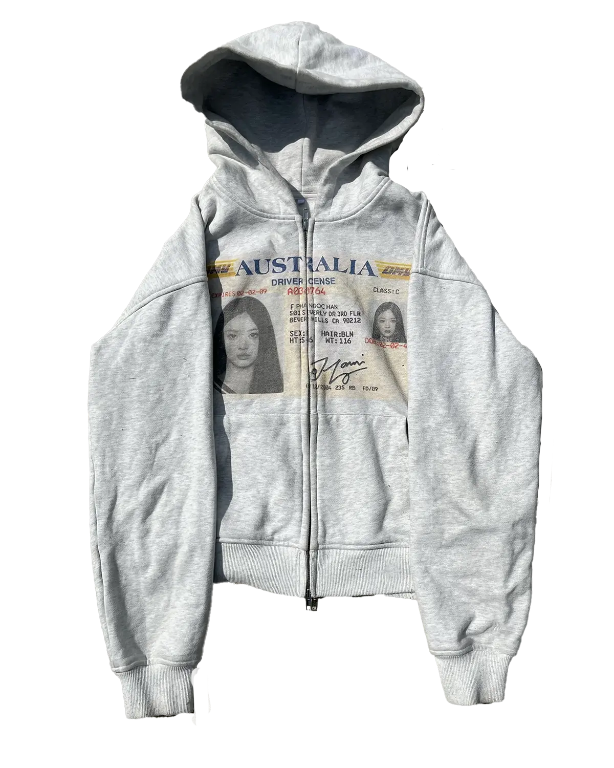 HANNI 'NEWJEANS' ID Zip up byjovials